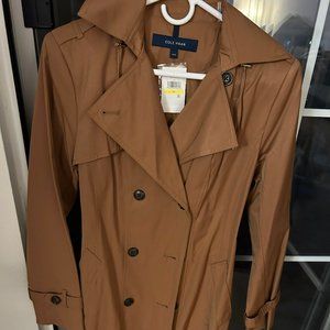 Cole Haan Hooded Trench Coat (NWT!)